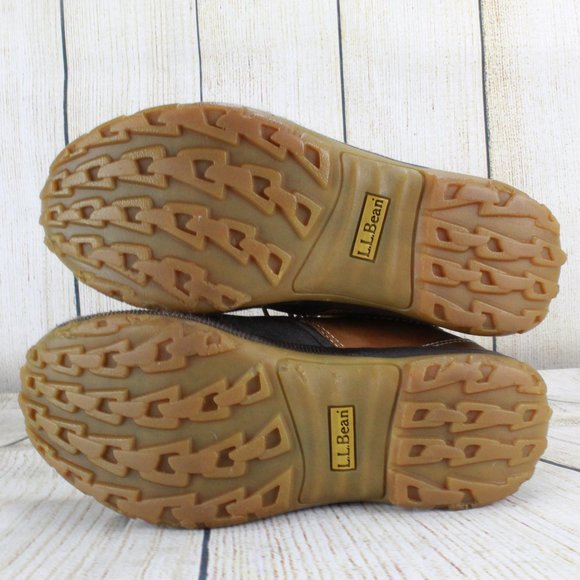 LL BEAN Lace-up Storm Chaser Boots Size 8 - Picture 6 of 9